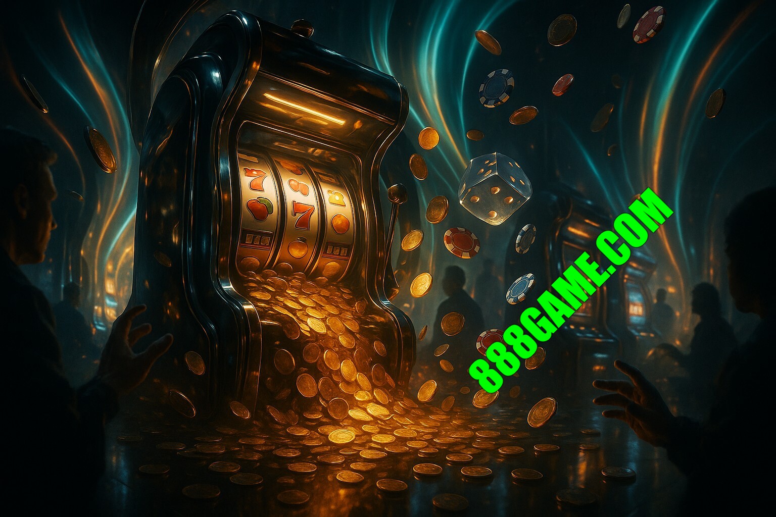 Diversos jogos de caça-níqueis